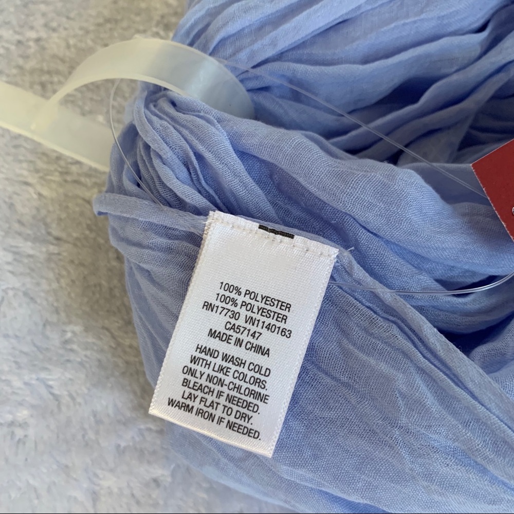 🧣 Fashion Twinkling Blue scarf 🧣 - Picture 5 of 5